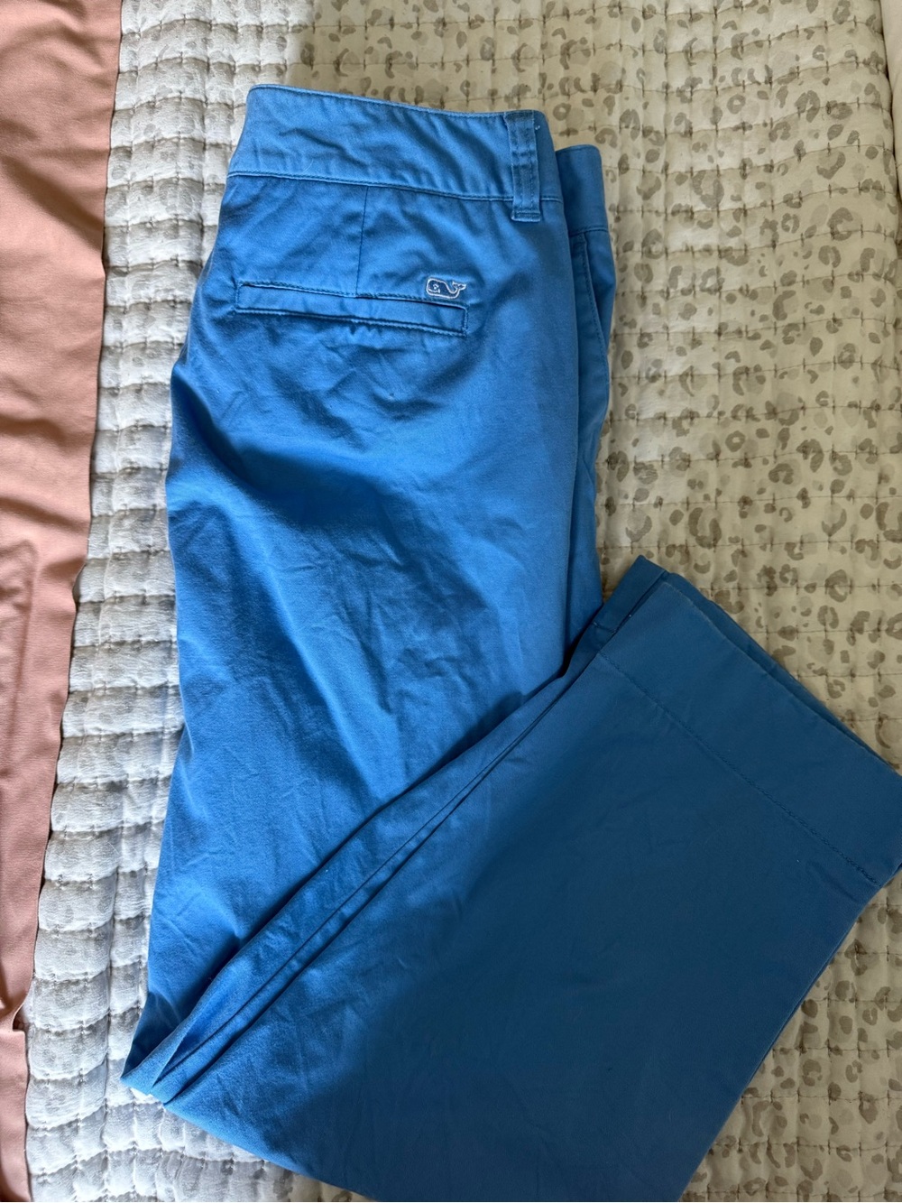 Vineyard Vines Bright Blue Cropped Pants